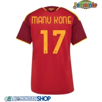 Maglie da calcio AS Roma Manu Kone #17 Prima Maglia Femminile 2026-27 Manica Corta
